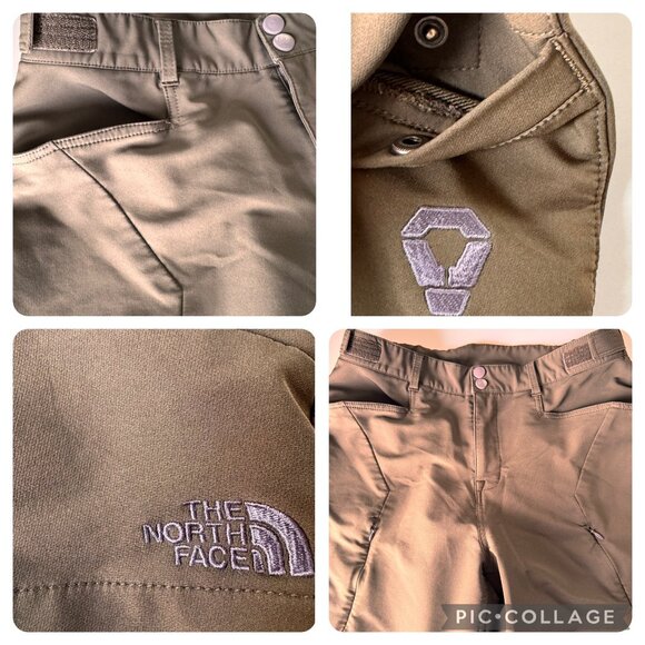 The North Face Mens Adventure Shorts M Olive Green Recycled Polyester Outdoor - Picture 4 of 14